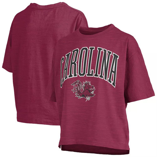 Pressbox Women's South Carolina Gamecocks Nelson Oversized Slub Top