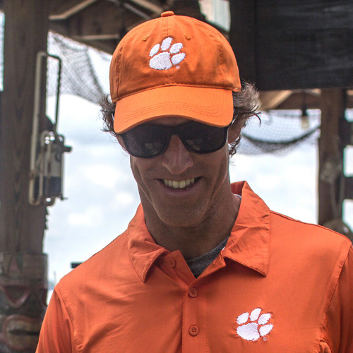Clemson Orange Paw Hat