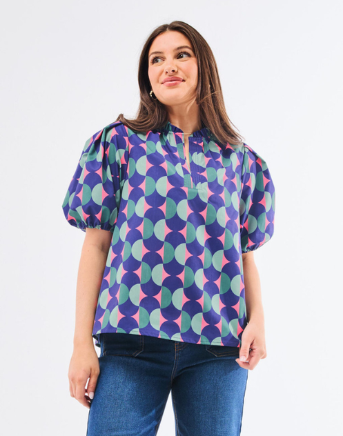 Mary Square Lainey Polka Dot Pops Top Mary Square Lainey Polka Dot Pops Top