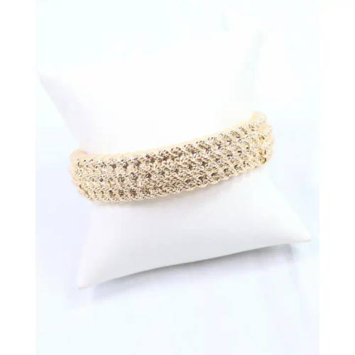 Caroline Hill Breckenridge Textured Stretch Bracelet Gold Caroline Hill Breckenridge Textured Stretch Bracelet Gold