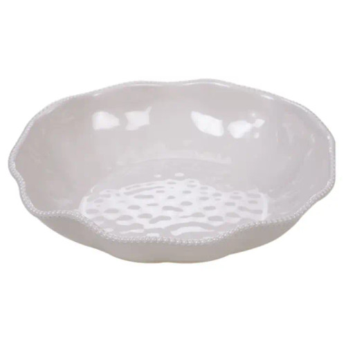 Certified International Perlette Cream Melamine Large Serving Bowl Certified International Perlette Cream Melamine Large Serving Bowl