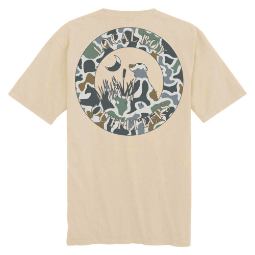 Local Boy Toddler Localflage Bluff Tee - Latte Local Boy Toddler Localflage Bluff Tee - Latte