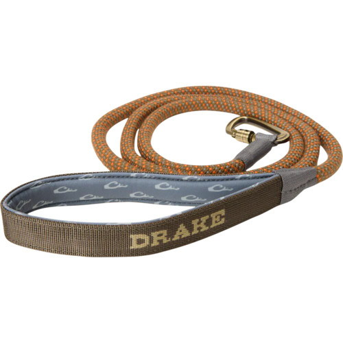 Drake Team Gun Dog Rope Lead - Mud Brown
