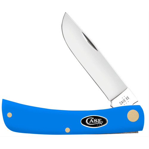 Case Knives - Smooth Light Blue Synthetic Sod Buster Jr