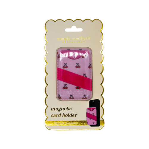 Simply Southern Magnetic Tech Wallet - Cherry