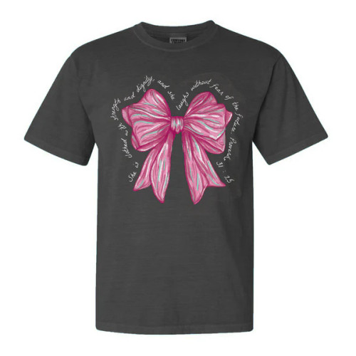 Southern Fried Cotton Proverbs 31 Bow Tee Southern Fried Cotton Proverbs 31 Bow Tee