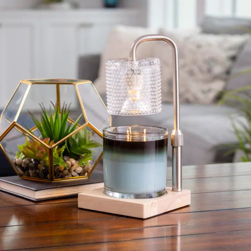 Candle Warmers Silver Hobnail Candle Warmer Lamp Candle Warmers Silver Hobnail Candle Warmer Lamp