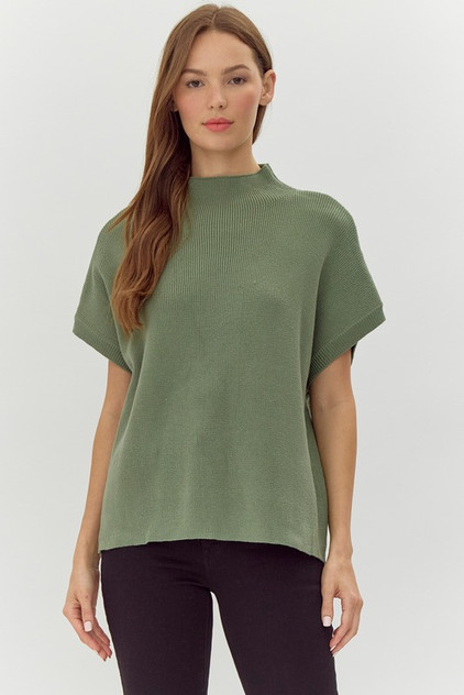 Jodifl Sage Drop Shoulder Comfy Sweater Top Jodifl Sage Drop Shoulder Comfy Sweater Top