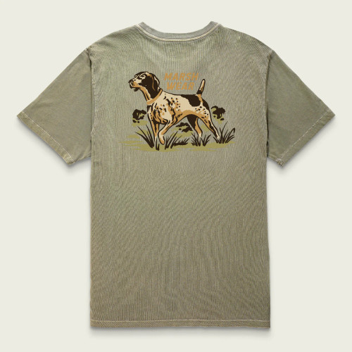 Marsh Wear Heritage Pointer Tee - Vintage Moss Marsh Wear Heritage Pointer Tee - Vintage Moss