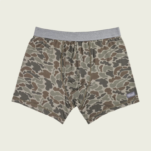 Marsh Wear Buxton Brief Boxers - Dark Green Mallard Camo