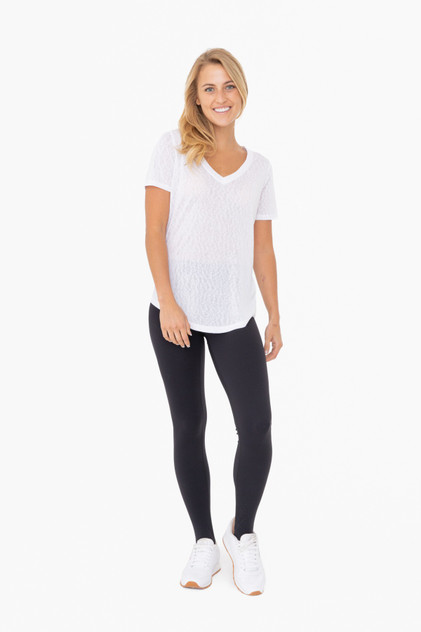 Mono B Modal Blend Classic V-Neck Tee Mono B Modal Blend Classic V-Neck Tee