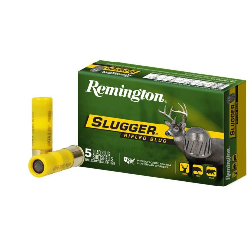 Remington - Slugger Rifled Slug, 20 Gauge, 383 Grain, 2-3/4 in, 1580 fps