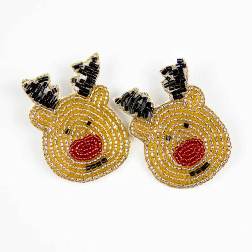 The Royal Standard Rudolph Beaded Earrings The Royal Standard Rudolph Beaded Earrings