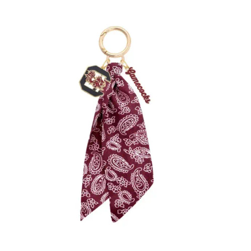 Canvas South Carolina Gamecocks Logo Bandana Bag Charm Canvas South Carolina Gamecocks Logo Bandana Bag Charm