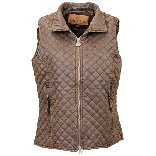 Outback Trading Co. Women's Brisbane Vest - Brown