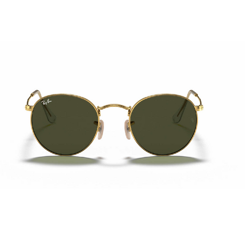 Ray-Ban Round Metal Sunglasses – Matte Gold/Brown Flash Ray-Ban Round Metal Sunglasses – Matte Gold/Brown Flash