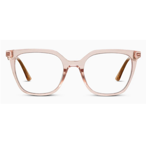 Peepers Josephine Oversized Square Blue-Light Reading Glasses – Blush Peepers Josephine Oversized Square Blue-Light Reading Glasses – Blush