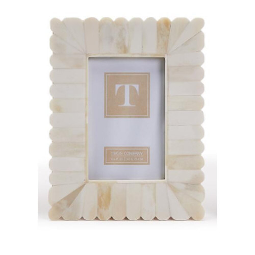 Two's Company Medium Scalloped Picture Frame Two's Company Medium Scalloped Picture Frame