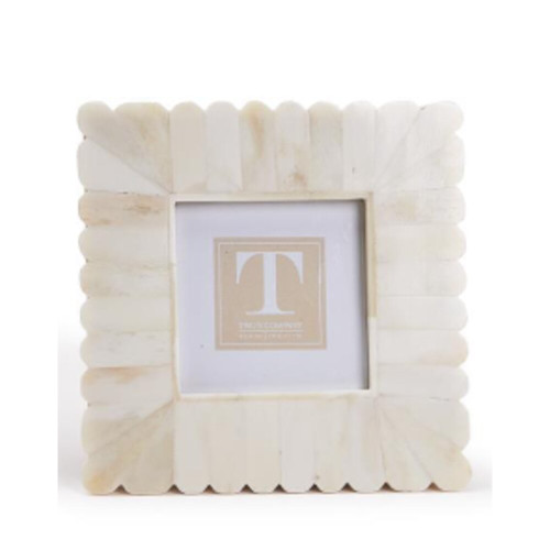 Two's Company Small Scalloped Frame Two's Company Small Scalloped Frame