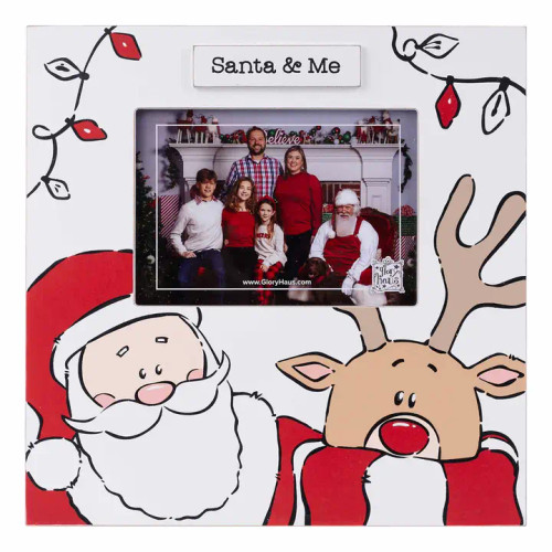 Glory Haus Santa & Reindeer Frame Glory Haus Santa & Reindeer Frame