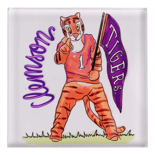 Glory Haus Clemson Mascot Napkin Weight Glory Haus Clemson Mascot Napkin Weight