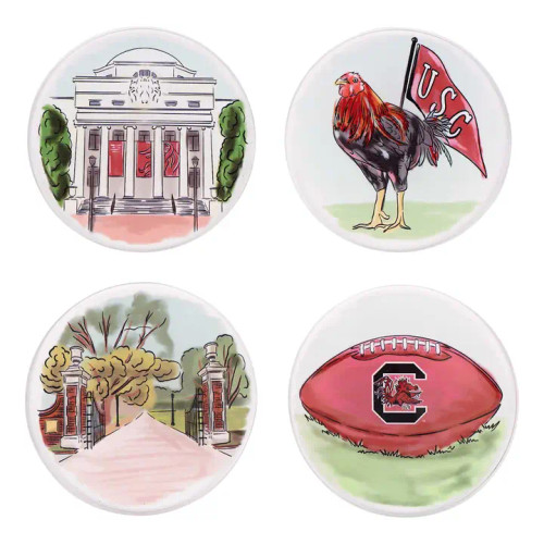 Glory Haus South Carolina Coaster Set of 4