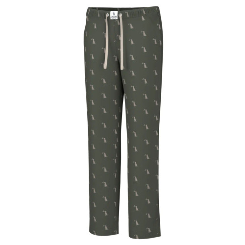 Local Boy Pajama Pants - Dark Olive & Moon