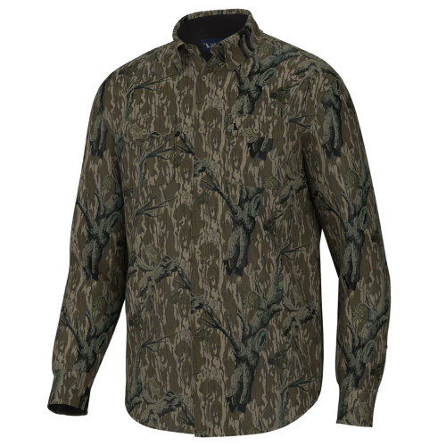 Local Boy Camo Button Up - Tree Stand