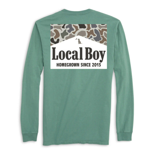 Local Boy Smoked Homegrown Long Sleeve T-Shirt Local Boy Smoked Homegrown Long Sleeve T-Shirt