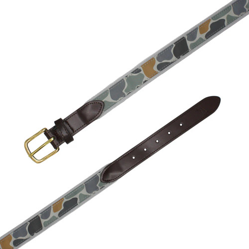 Local Boy Ribbon Belt - Forest Camo Bluff Local Boy Ribbon Belt - Forest Camo Bluff
