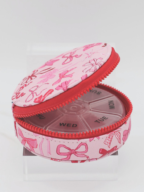 Simply Southern Pill Case - Bow