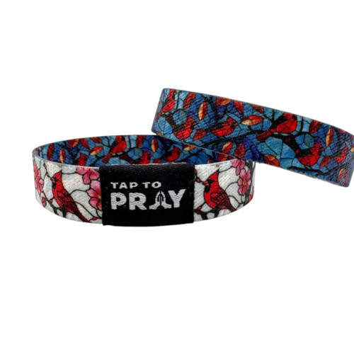 Tap To Pray Medium Cardinals Wristband Tap To Pray Medium Cardinals Wristband