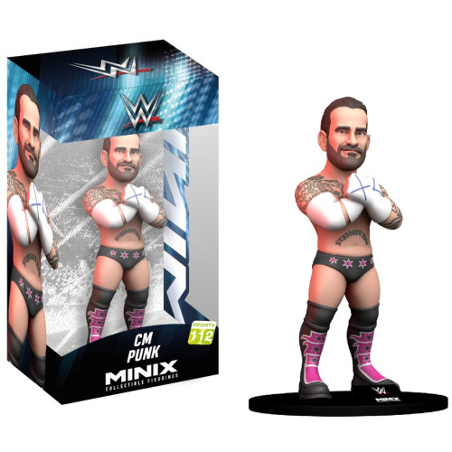Minix WWE CM Punk Figure Minix WWE CM Punk Figure