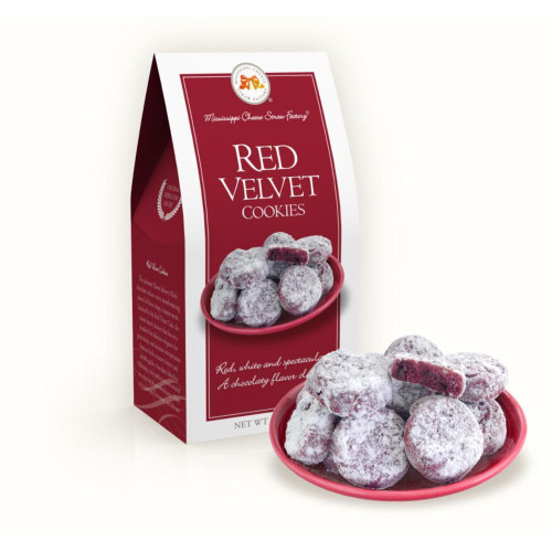 Mississippi Cheese Straw Factory Red Velvet Cookies Mississippi Cheese Straw Factory Red Velvet Cookies