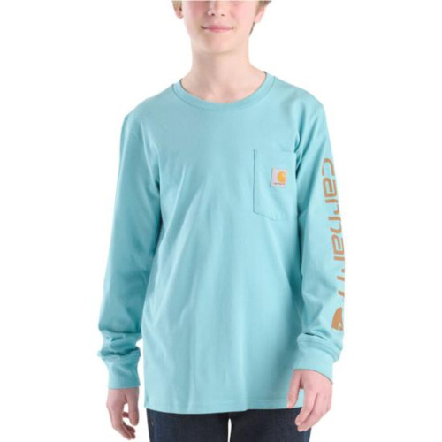 Carhartt Boys Long-Sleeve Graphic Pocket T-Shirt - Stillwater Carhartt Boys Long-Sleeve Graphic Pocket T-Shirt - Stillwater
