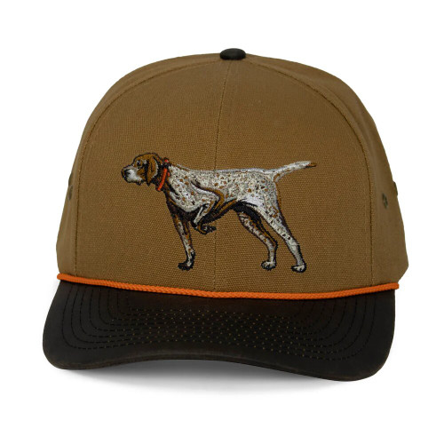 Paramount Outdoors German Shorthaired Point Canvas Cap Paramount Outdoors German Shorthaired Point Canvas Cap