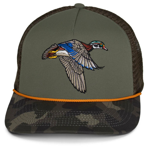Paramount Outdoors Flying Wood Duck 5-Panel Trucker Hat Paramount Outdoors Flying Wood Duck 5-Panel Trucker Hat