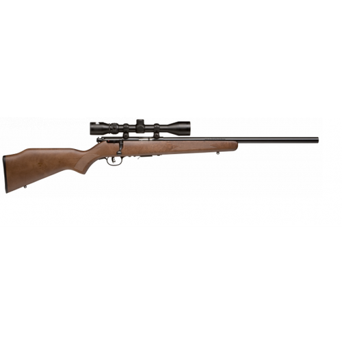 Savage 93R17 GVXP .17 HMR Blued Barrel Wood Stock Rifle w/ Scope