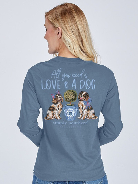 Simply Southern Women's Love Long Sleeve T-Shirt Simply Southern Women's Love Long Sleeve T-Shirt
