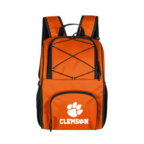 Logo Clemson 24 Can Flex Backpack Cooler Logo Clemson 24 Can Flex Backpack Cooler