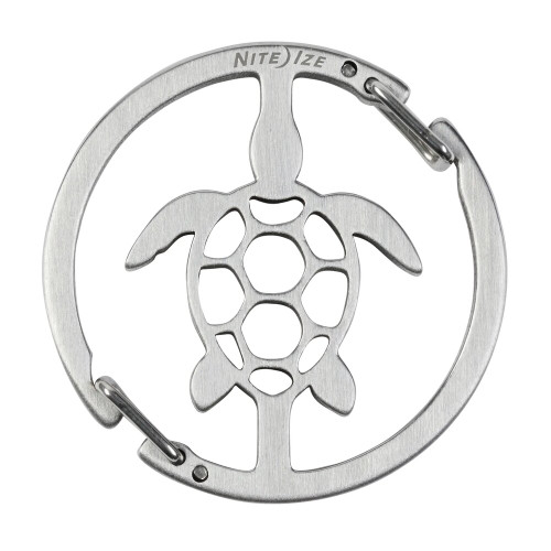 Nite Ize Medallion Turtle Key Carabiner Nite Ize Medallion Turtle Key Carabiner