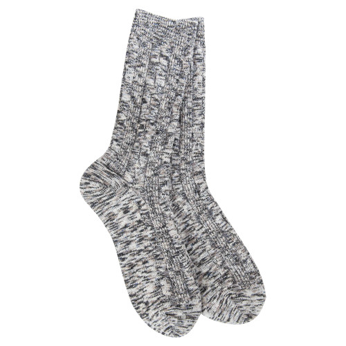 World's Softest Women's Weekend Light Weight Cable Crew - Nightfall Multi World's Softest Women's Weekend Light Weight Cable Crew - Nightfall Multi