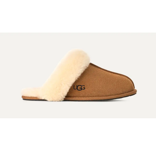 UGG Scuffette II Chestnut Suede Sheepskin-Lined Slipper UGG Scuffette II Chestnut Suede Sheepskin-Lined Slipper