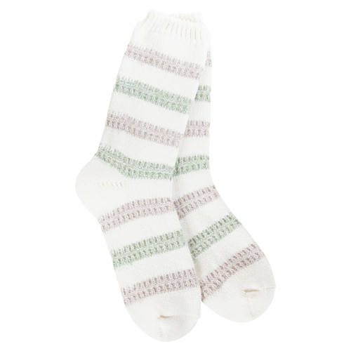 World's Softest Women's Weekend Ragg Links Crew - Meadow Stripe World's Softest Women's Weekend Ragg Links Crew - Meadow Stripe