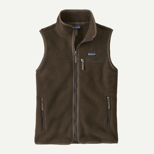 Patagonia Women's Retro Pile Fleece Vest - Otter Brown Patagonia Women's Retro Pile Fleece Vest - Otter Brown