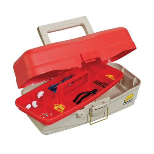 Plano Take Me Fishing Tackle Kit - Red/Beige
