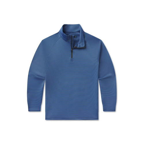 Southern Marsh Youth Boys Southampton Performance Quarterzip - Navy & Lunar Navy