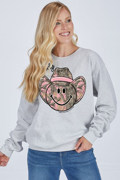 Simply Southern Women's Long Sleeve Howdy Crew Simply Southern Women's Long Sleeve Howdy Crew