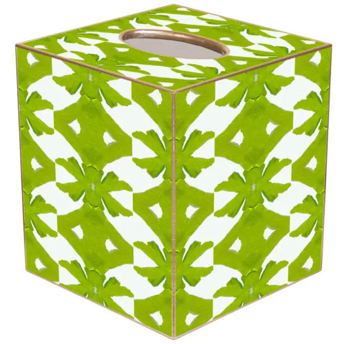 Marye-Kelley Green Palms Laura Park Tissue Box Cover Marye-Kelley Green Palms Laura Park Tissue Box Cover