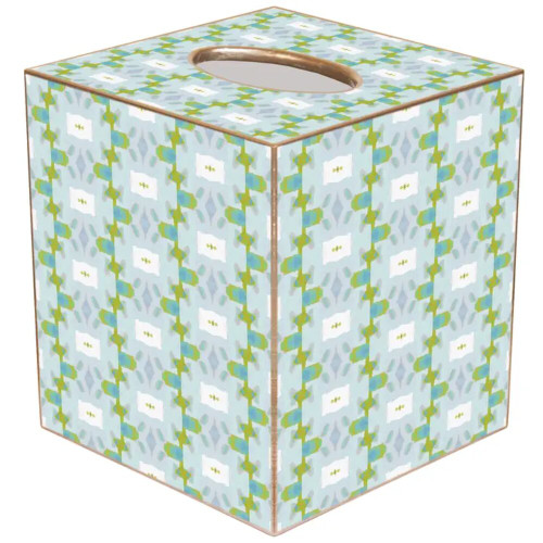 Marye-Kelley Chloe Blue By Laura Park Tissue Box Marye-Kelley Chloe Blue By Laura Park Tissue Box